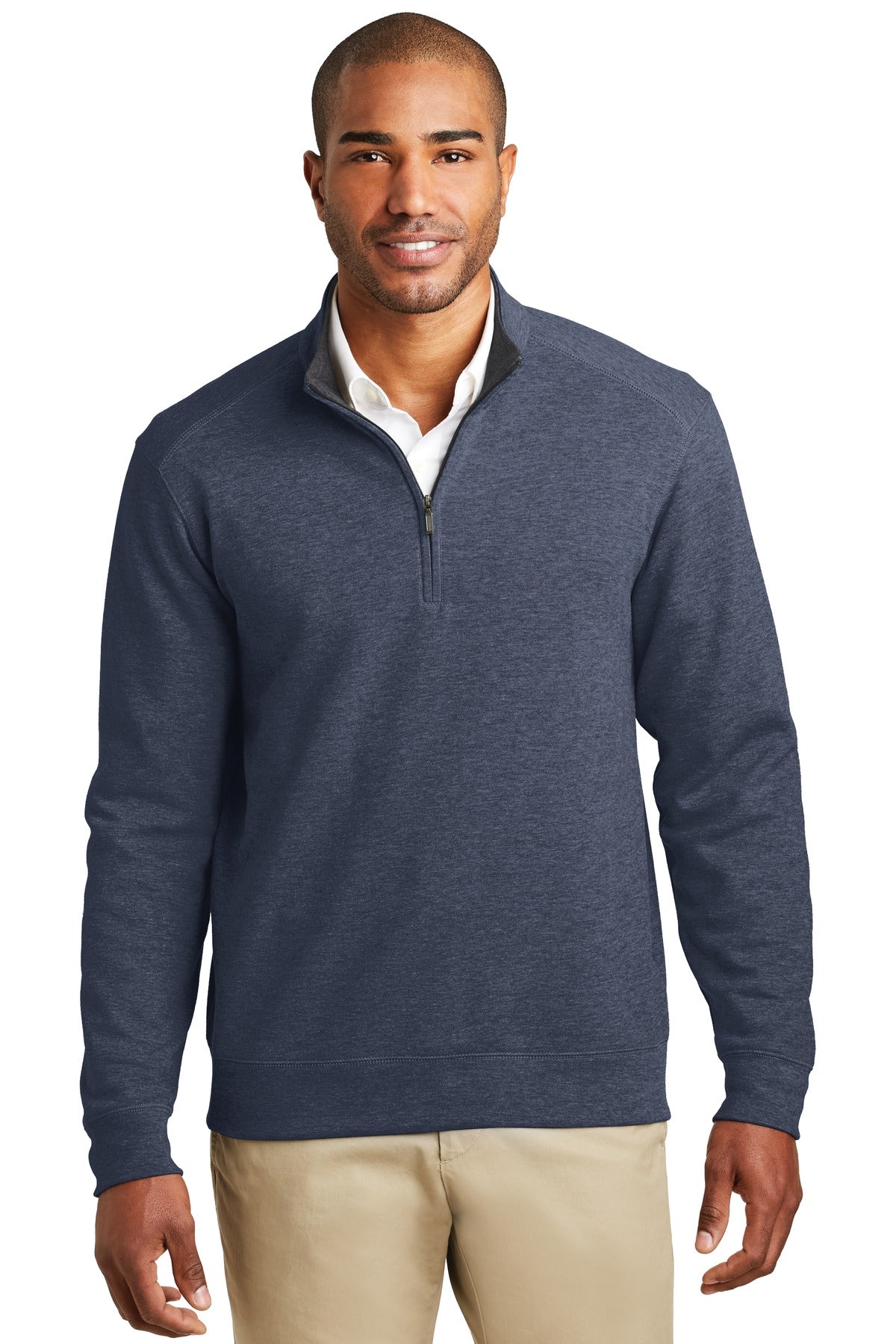 Custom Embroidered - Port Authority© Interlock 1/4-Zip. K807