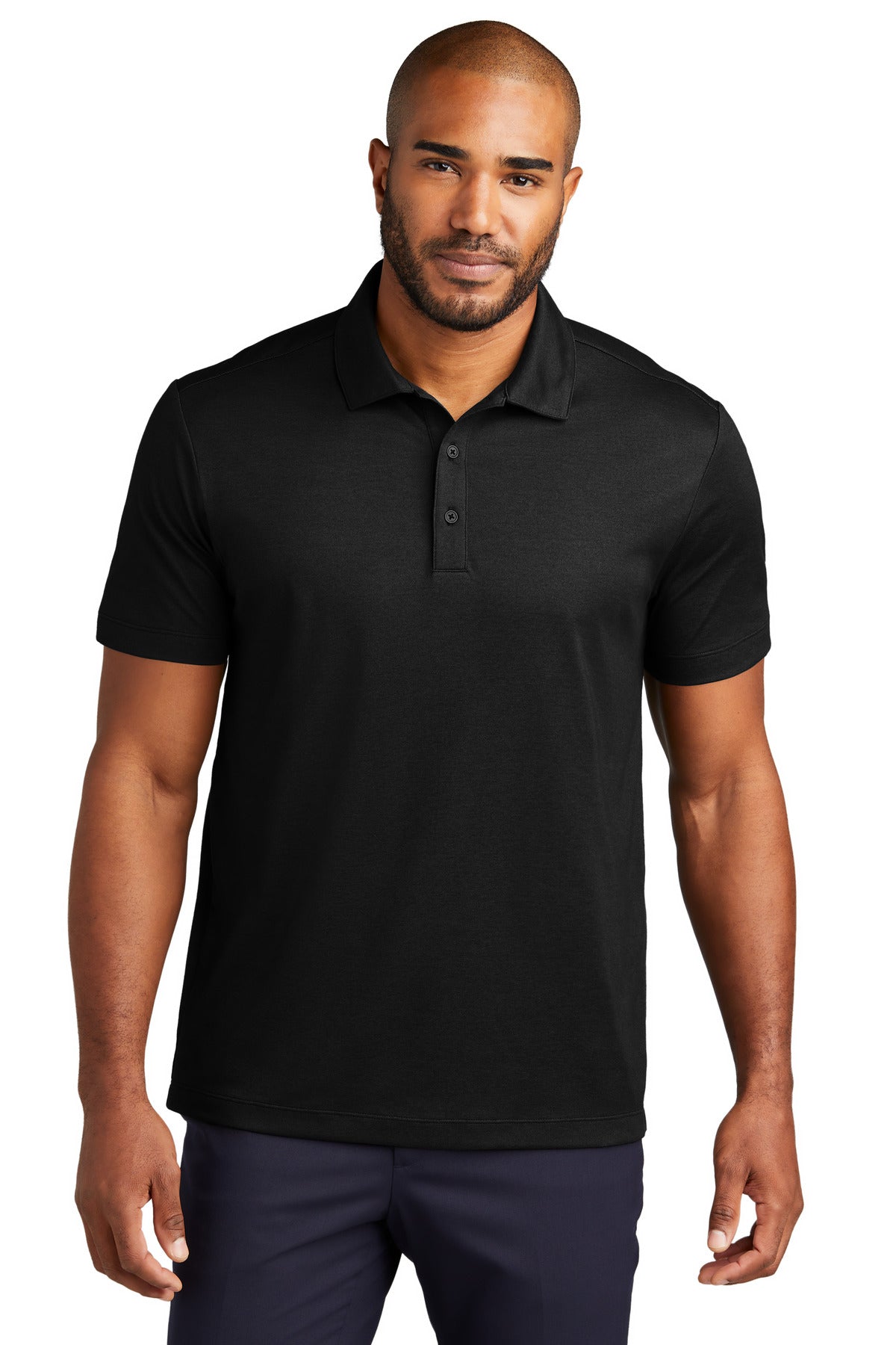Custom Embroidered - Port Authority© Fine Pique Blend Polo K830