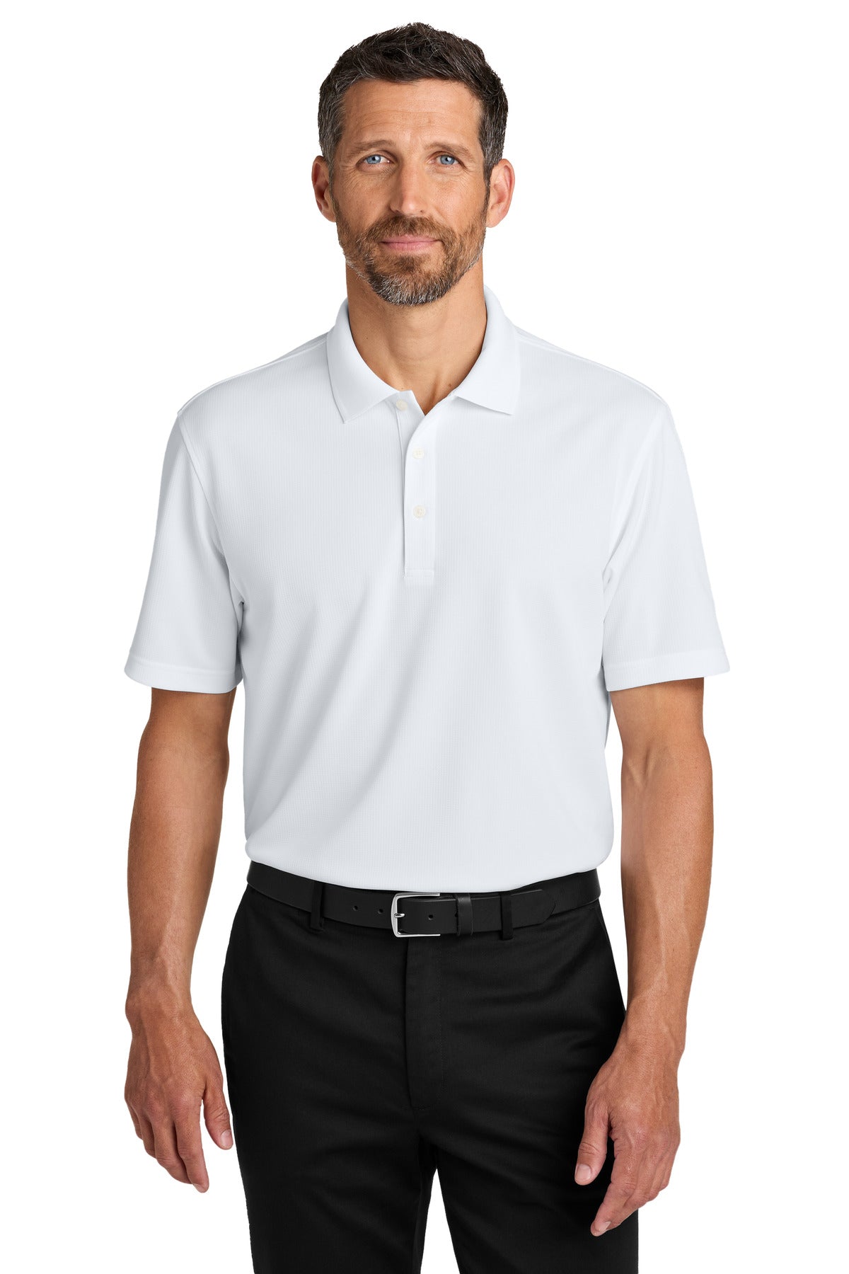 Custom Embroidery or DTF Print - Port Authority ® Dry Zone ® Stain-Release Grid Polo K845