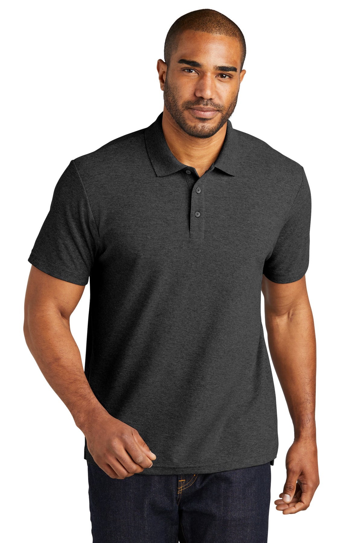 Custom Embroidered - Port Authority© C-FREE© Cotton Blend Pique Polo K867