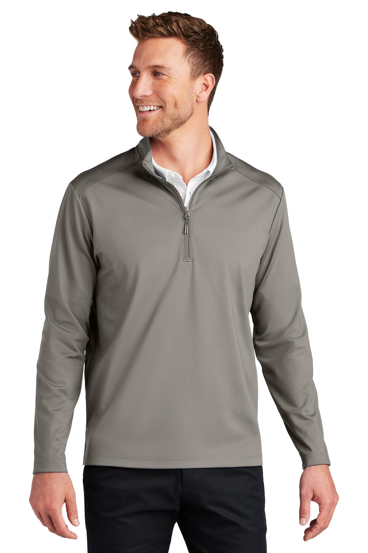 Custom Embroidered - Port Authority® C-FREE® Double Knit 1/4-Zip K880