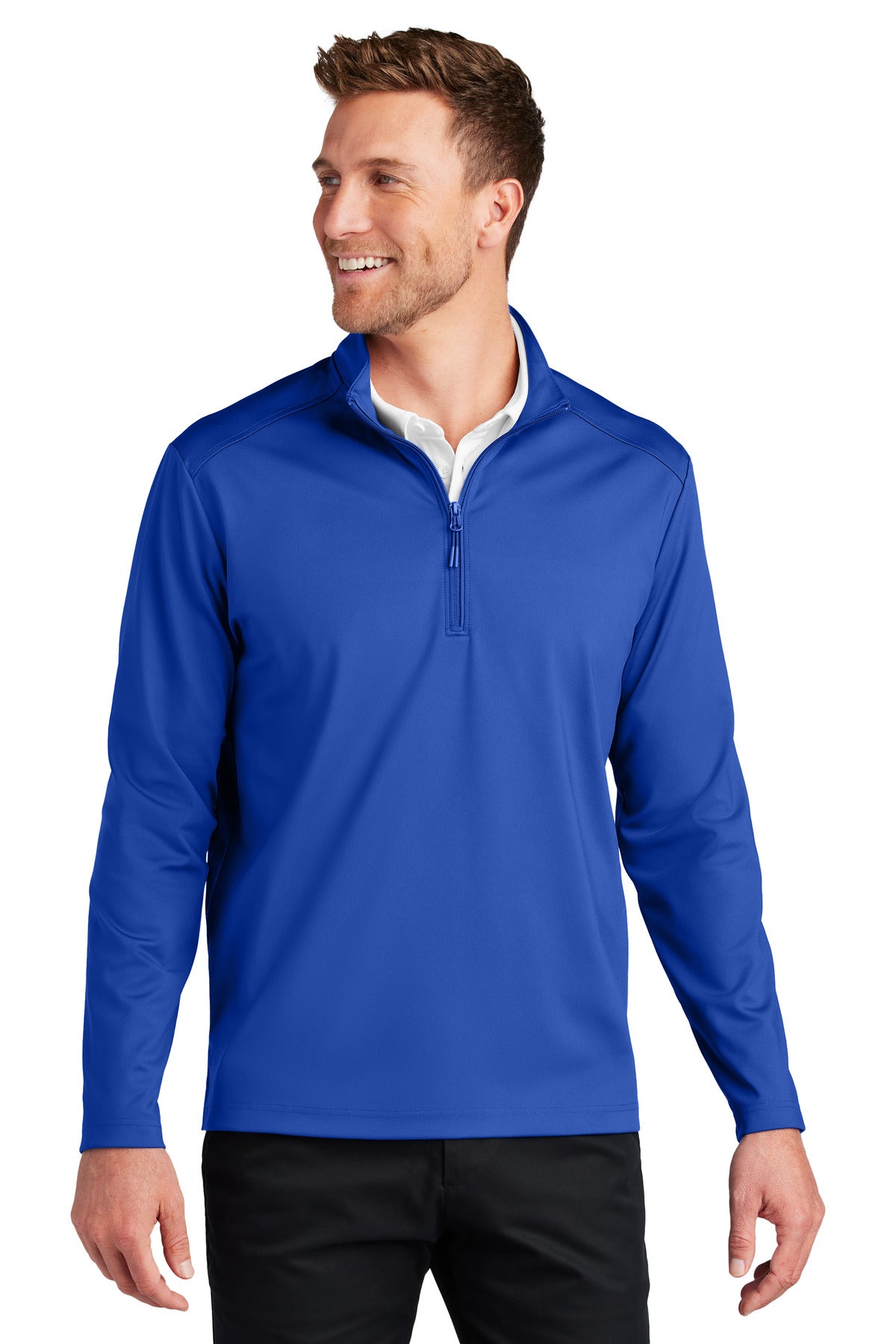 Custom Embroidery or DTF Print - Port Authority ® C-FREE ® Double Knit 1/4-Zip K880