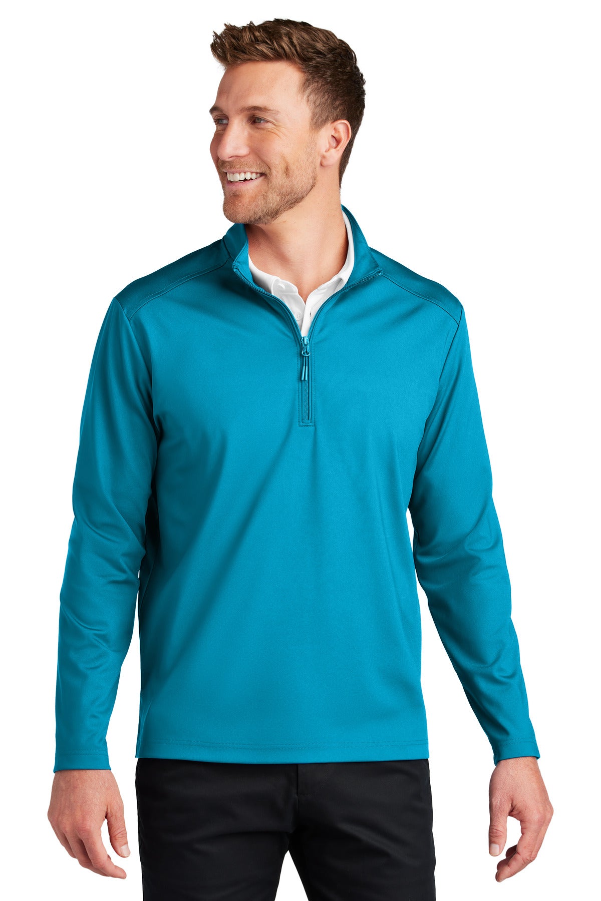 Custom Embroidered - Port Authority® C-FREE® Double Knit 1/4-Zip K880