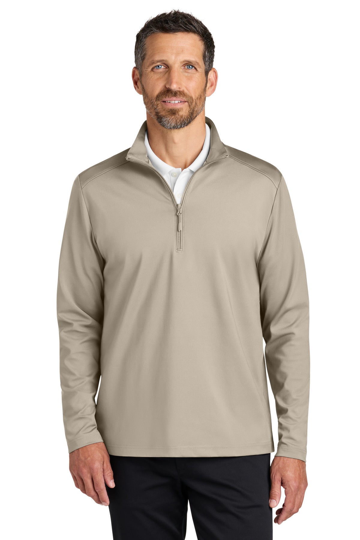 Custom Embroidery or DTF Print - Port Authority ® C-FREE ® Double Knit 1/4-Zip K880