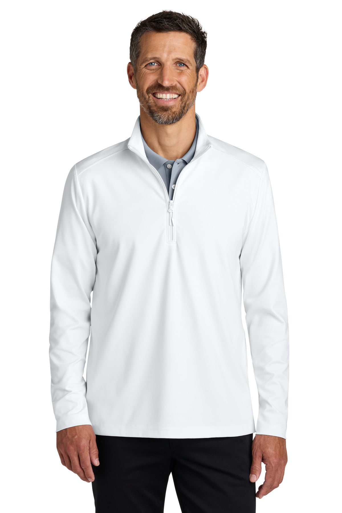 Custom Embroidery or DTF Print - Port Authority ® C-FREE ® Double Knit 1/4-Zip K880