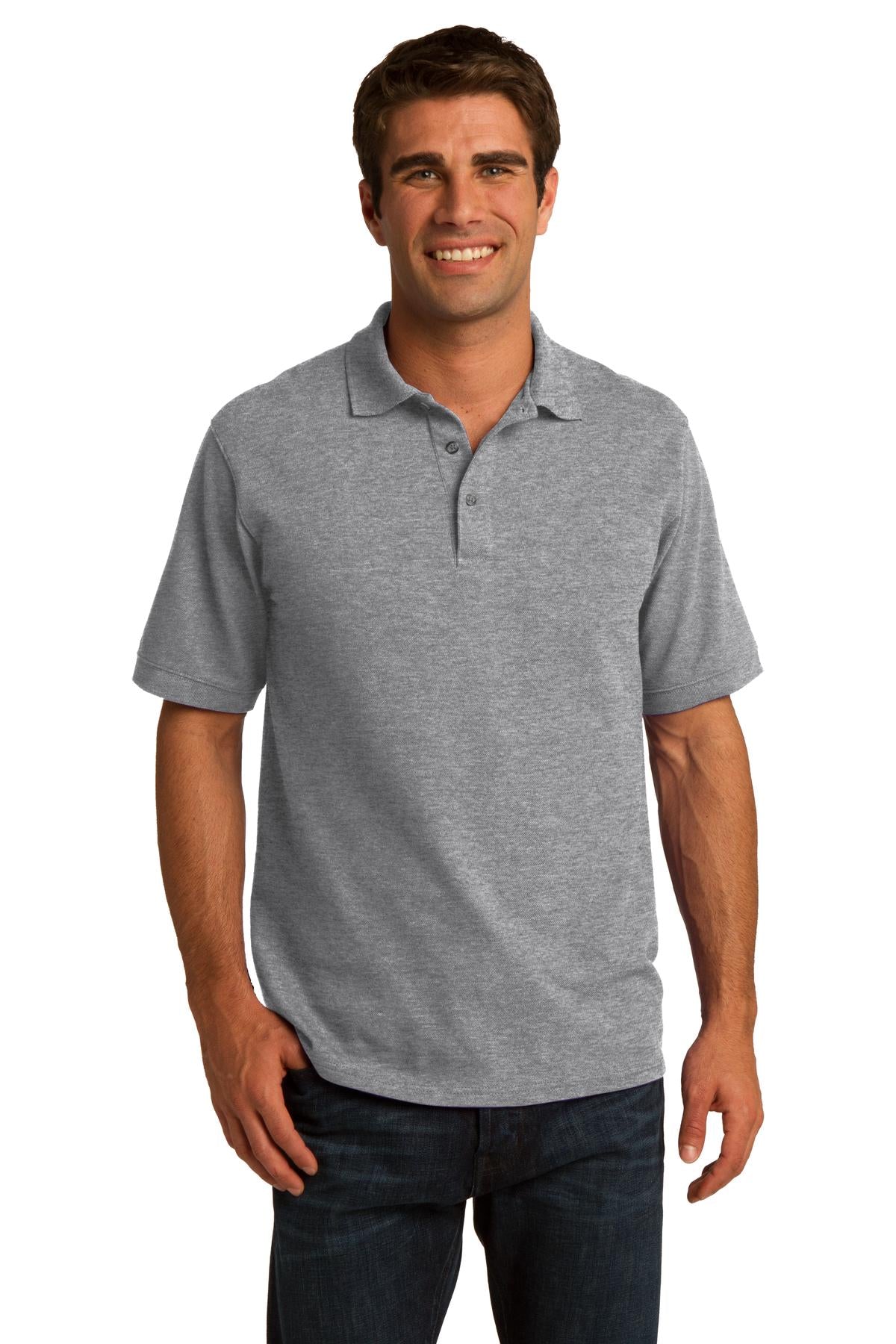 Custom Embroidered - Port & Company© Core Blend Pique Polo. KP155