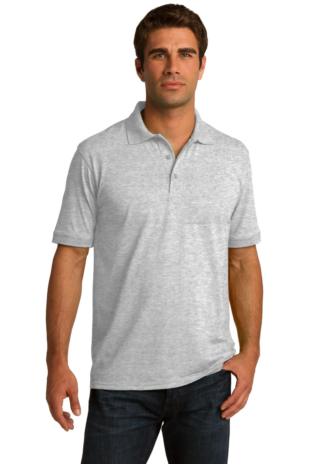 Custom Embroidered - Port & Company© Core Blend Jersey Knit Polo. KP55