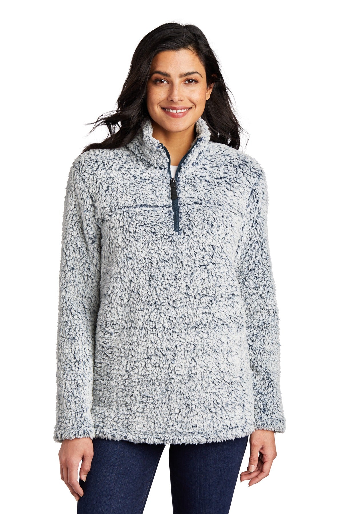 Custom Embroidery or DTF Print - Port Authority ® Women's Cozy 1/4-Zip Fleece L130
