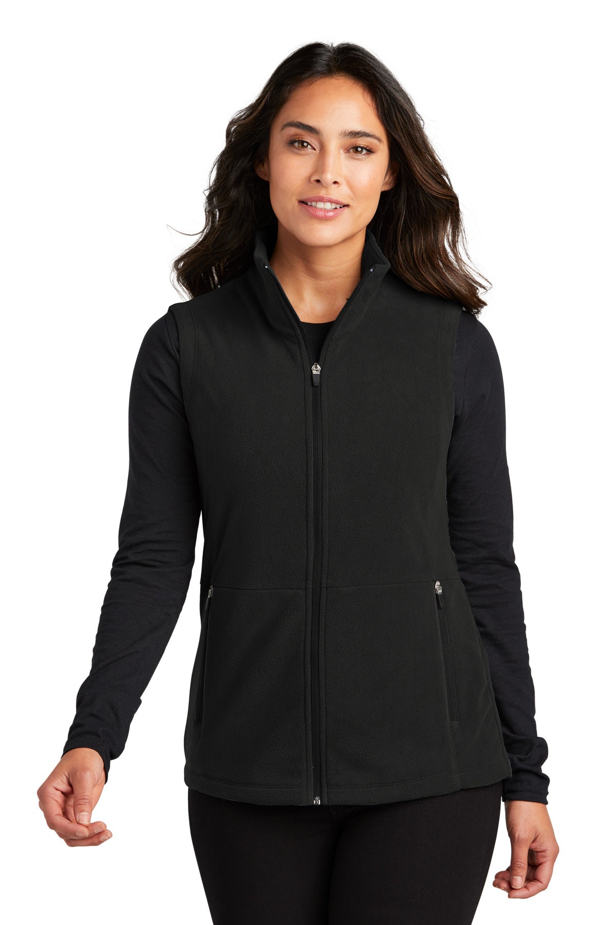Custom Embroidery or DTF Print - Port Authority ® Women's Accord Microfleece Vest L152