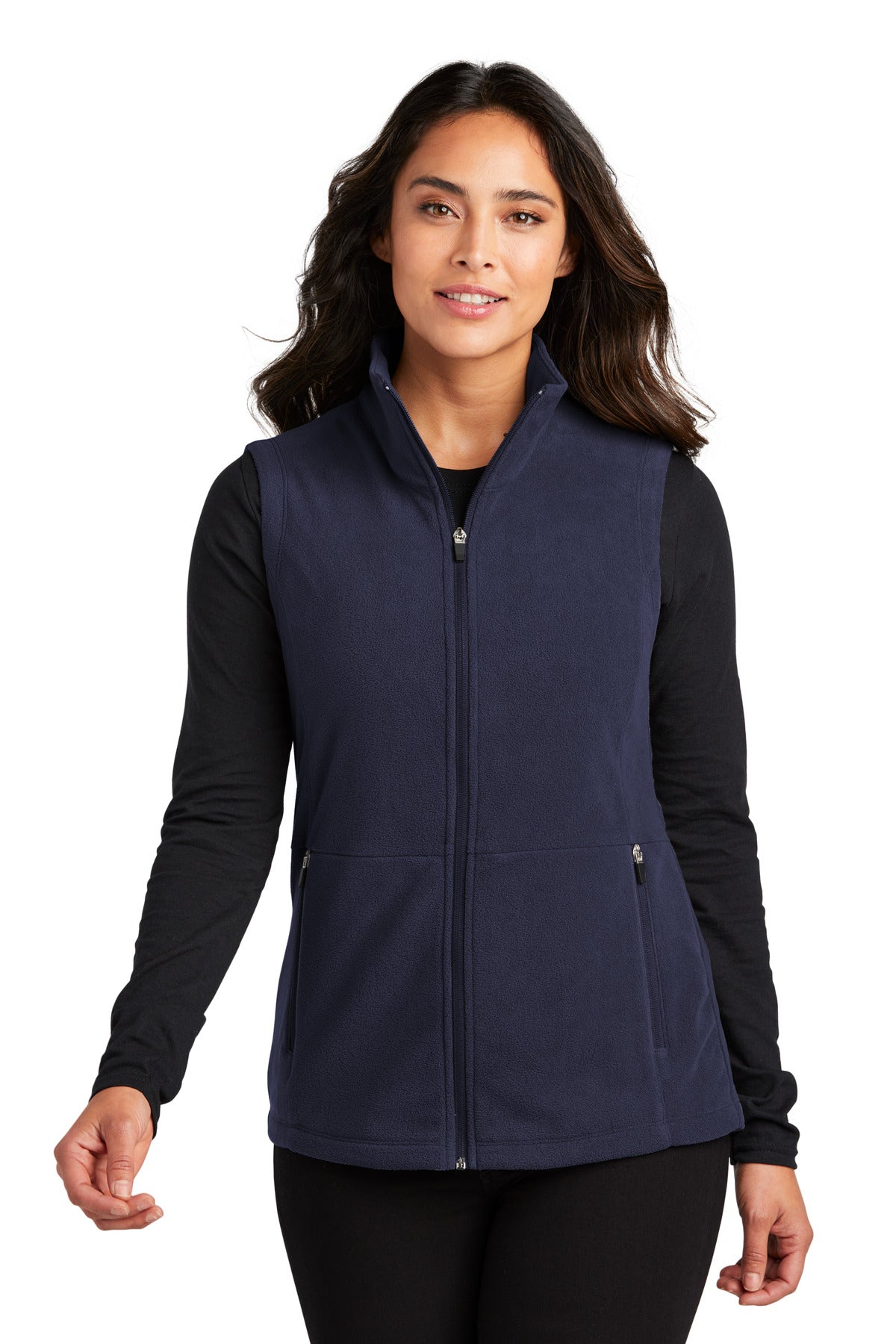 Custom Embroidered - Port Authority® Women's Accord Microfleece Vest L152