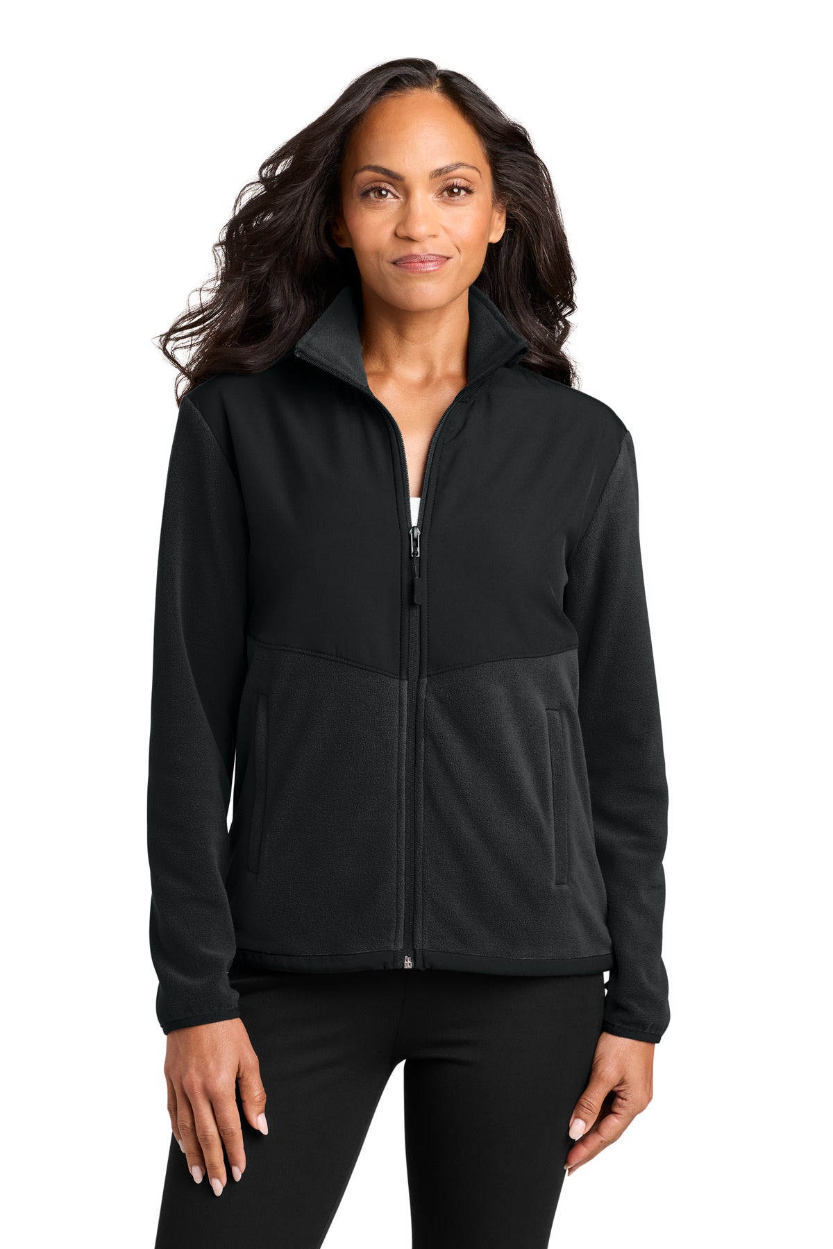 Custom Embroidery or DTF Print - Port Authority ® Women's Therma-Tek Fleece Jacket L180