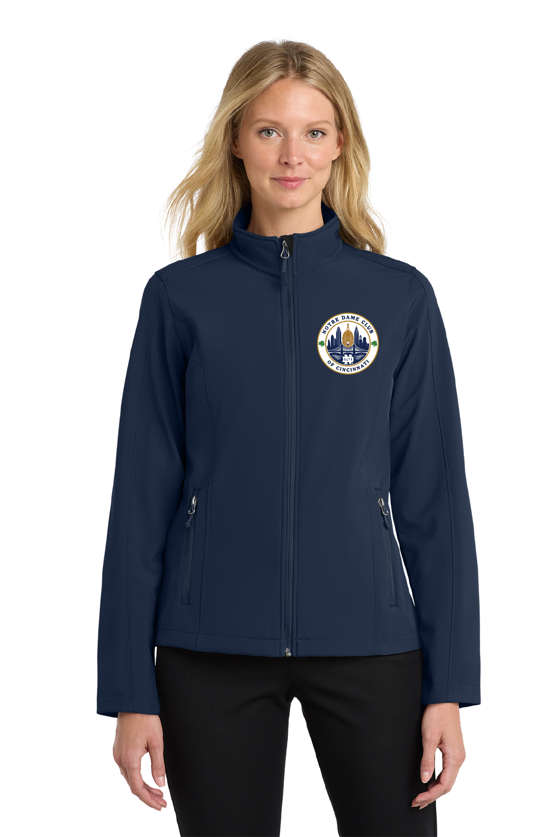 ND Club of Cincinnati - Port Authority® Women's Core Soft Shell Jacket. L317
