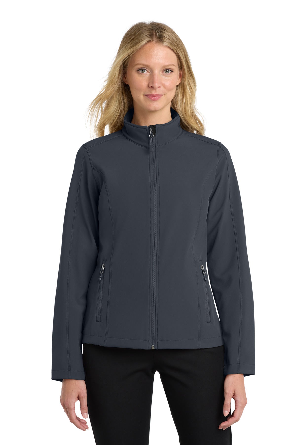 Custom Embroidery or DTF Print - Port Authority ® Women's Core Soft Shell Jacket. L317