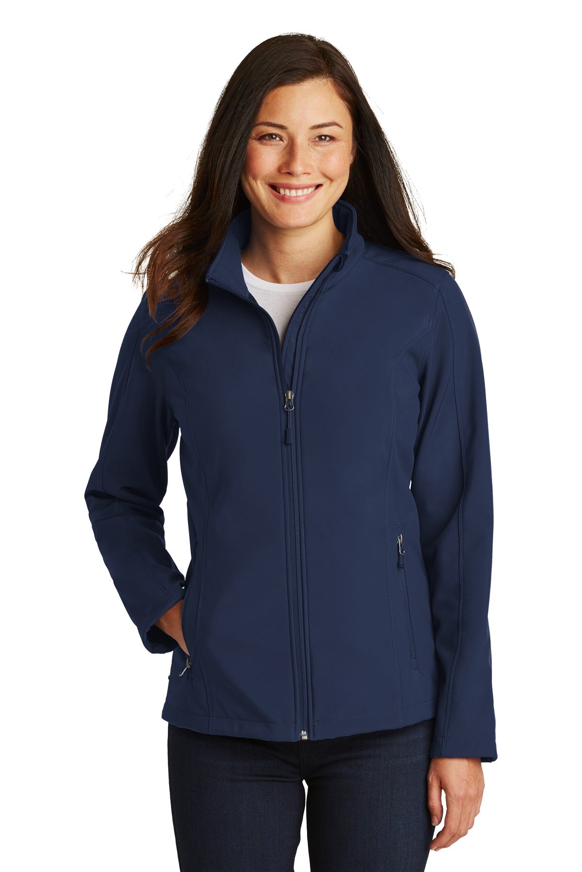 Custom Embroidered - Port Authority® Women's Core Soft Shell Jacket. L317