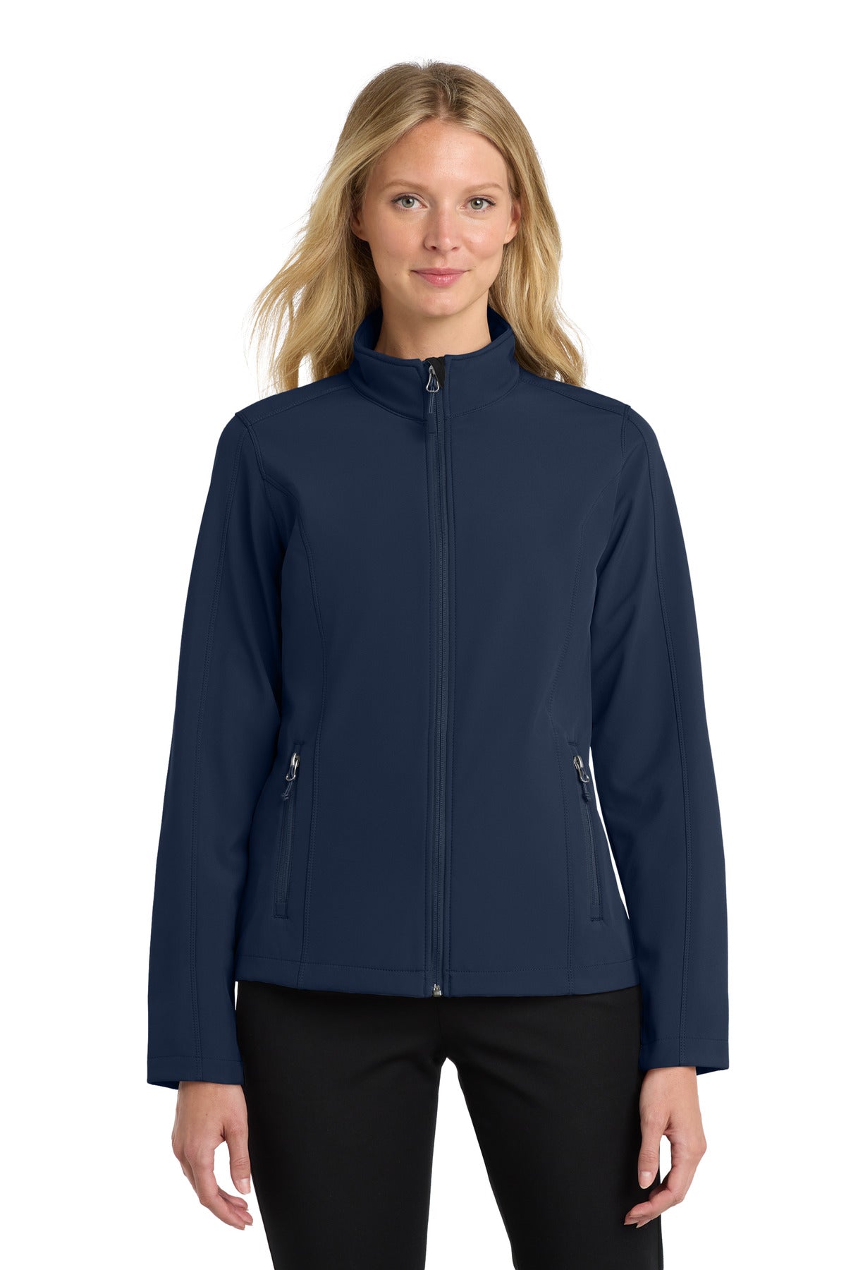 Custom Embroidery or DTF Print - Port Authority ® Women's Core Soft Shell Jacket. L317