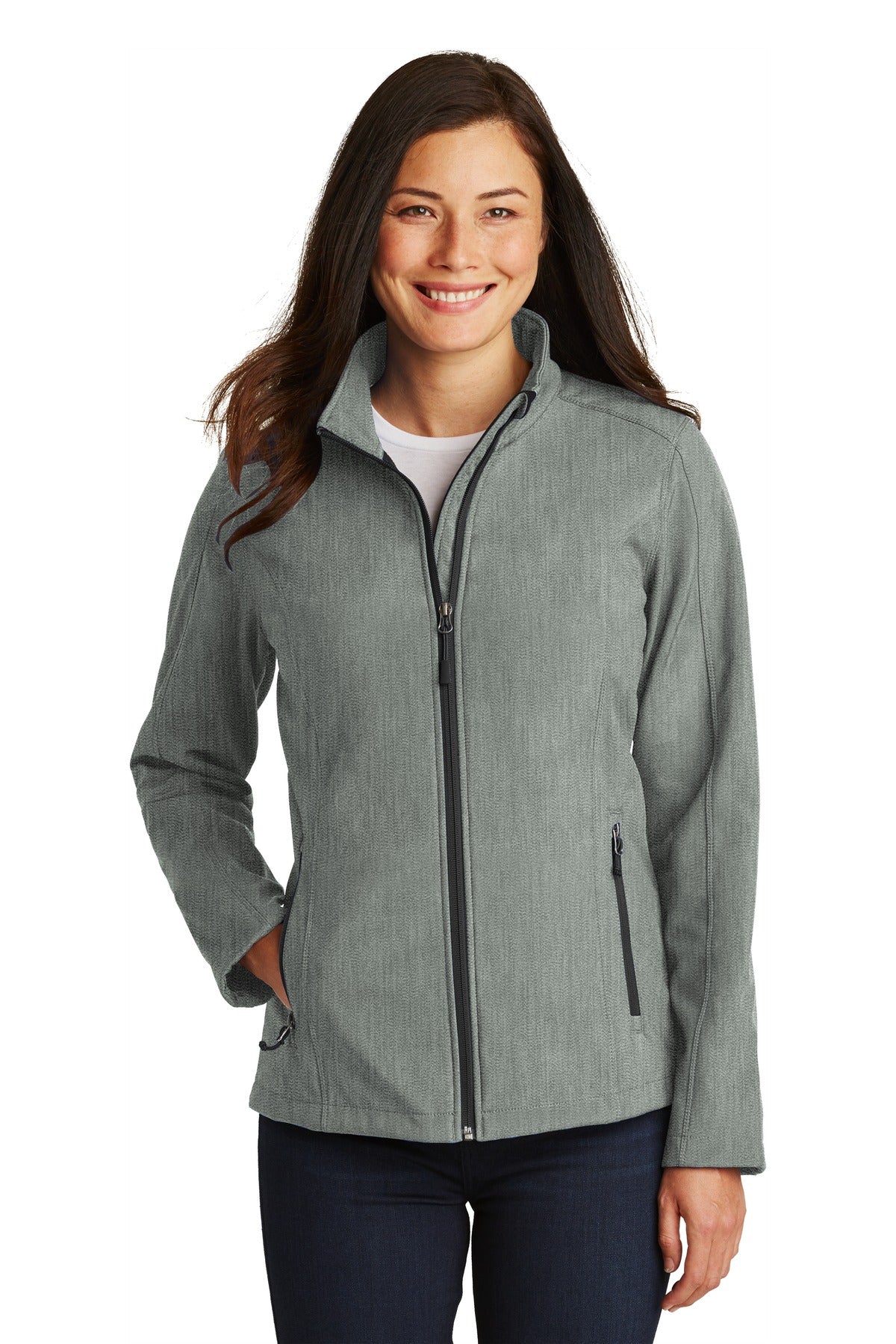 Custom Embroidered - Port Authority® Women's Core Soft Shell Jacket. L317