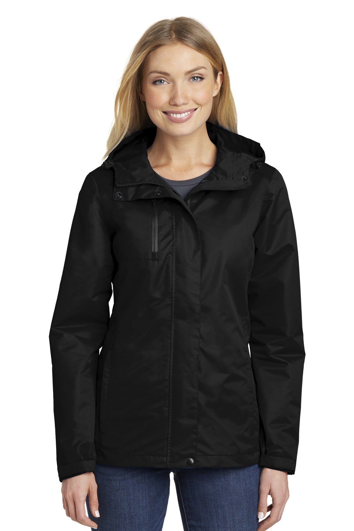 Custom Embroidered - Port Authority® Women's All-Conditions Jacket. L331