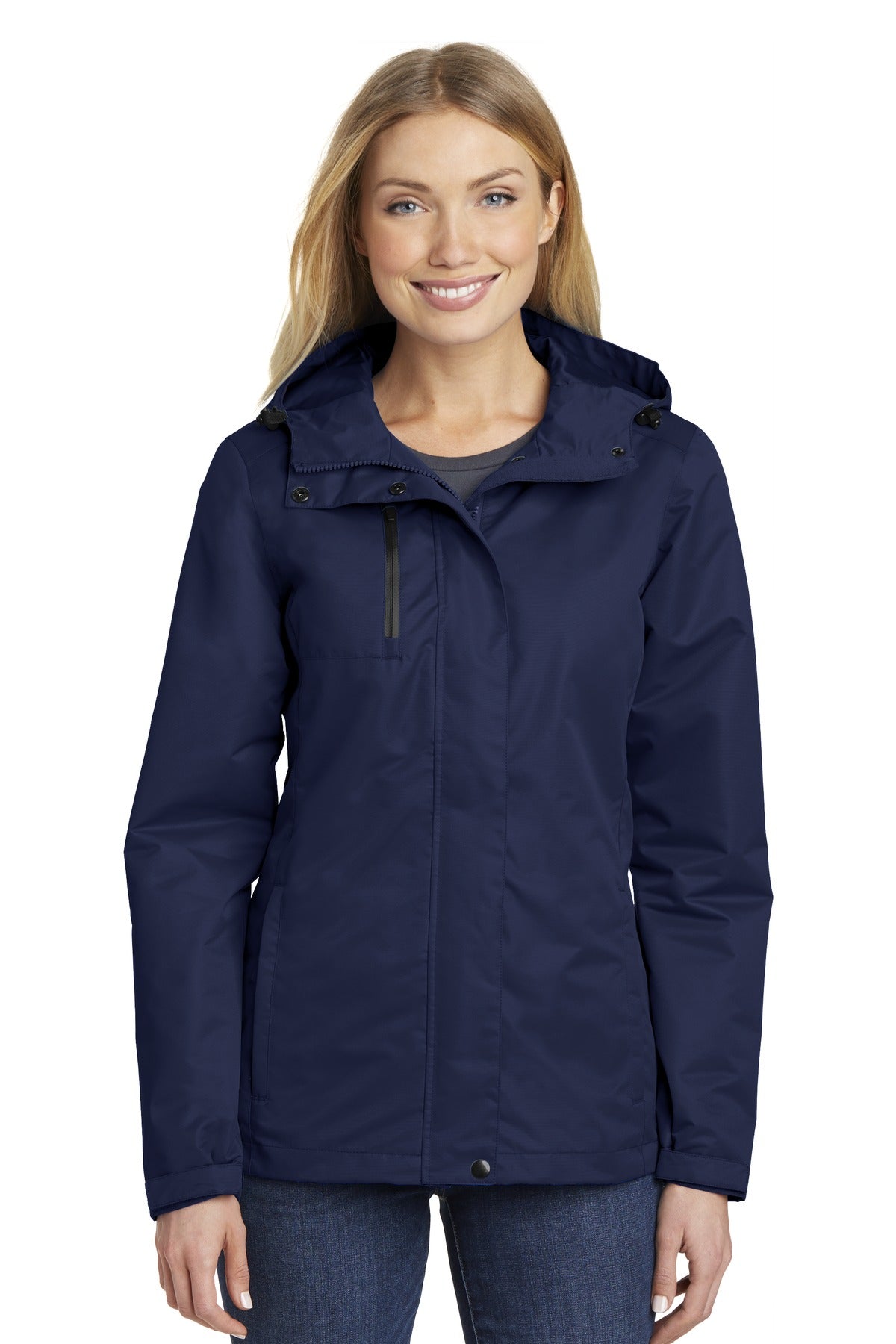 Custom Embroidered - Port Authority® Women's All-Conditions Jacket. L331