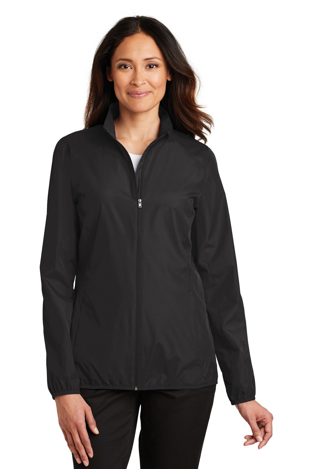 Custom Embroidery or DTF Print - Port Authority ® Women's Zephyr Full-Zip Jacket. L344