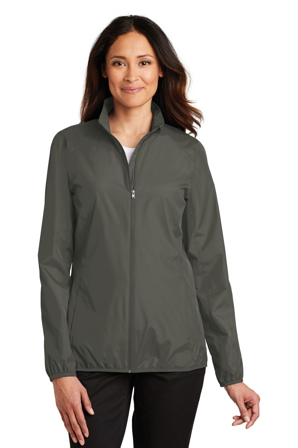 Custom Embroidery or DTF Print - Port Authority ® Women's Zephyr Full-Zip Jacket. L344