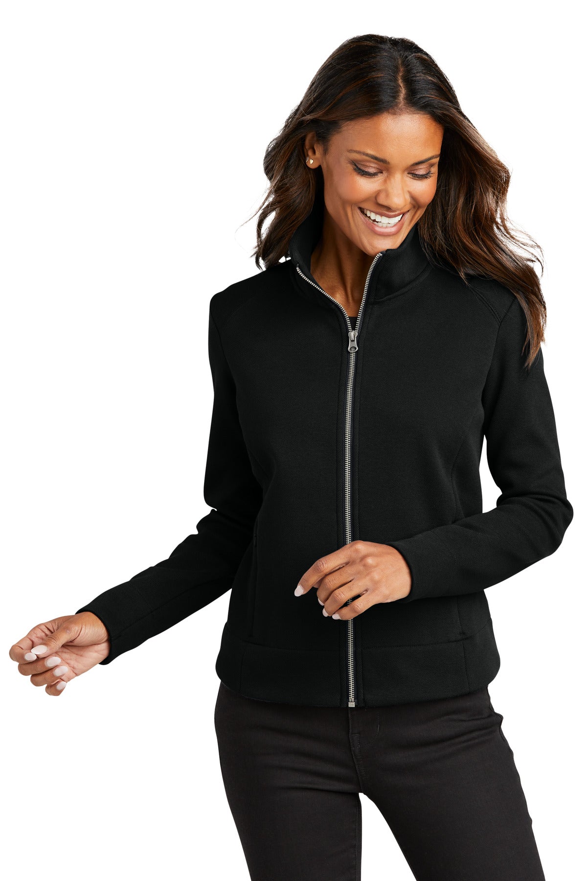 Custom Embroidered - Port Authority® Women's Network Fleece Jacket L422