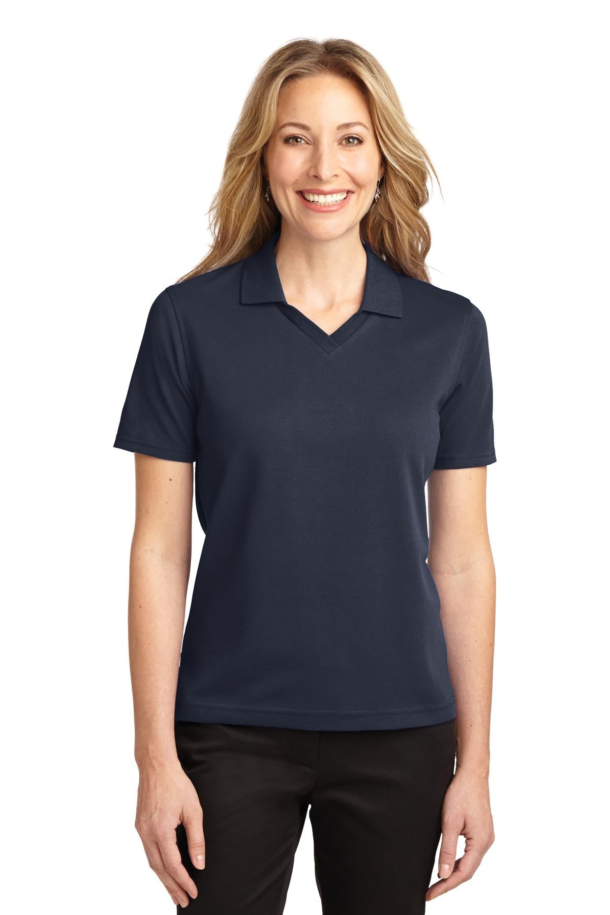 Custom Embroidered - Port Authority© Women's Rapid Dry© Polo.  L455