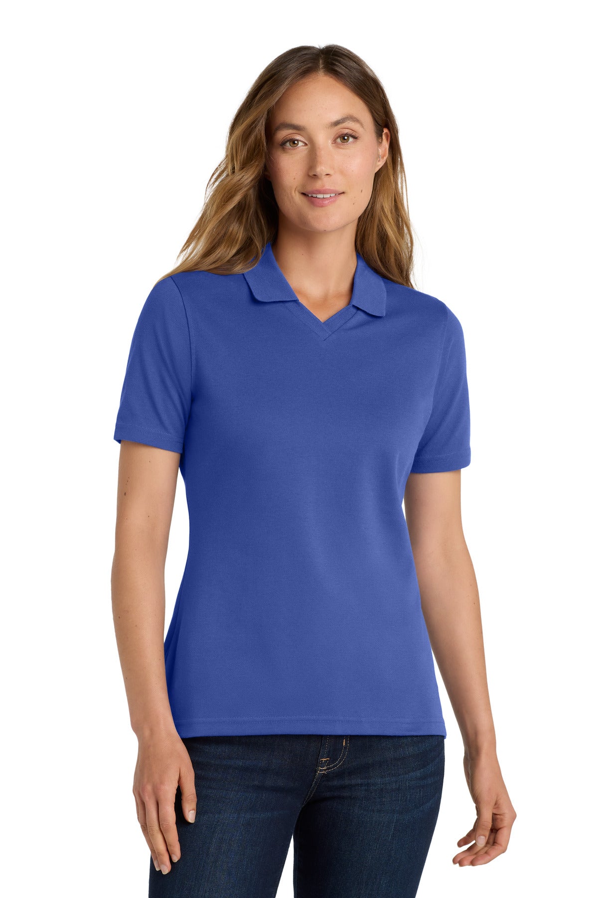 Custom Embroidery or DTF Print - Port Authority ® Women's Rapid Dry™ Polo. L455