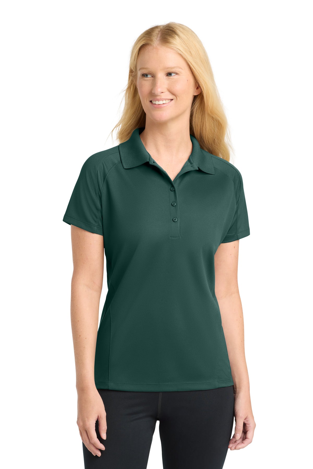 Custom Embroidery or DTF Print - Sport-Tek ® Women's Dri-Mesh ® Pro Polo. L474