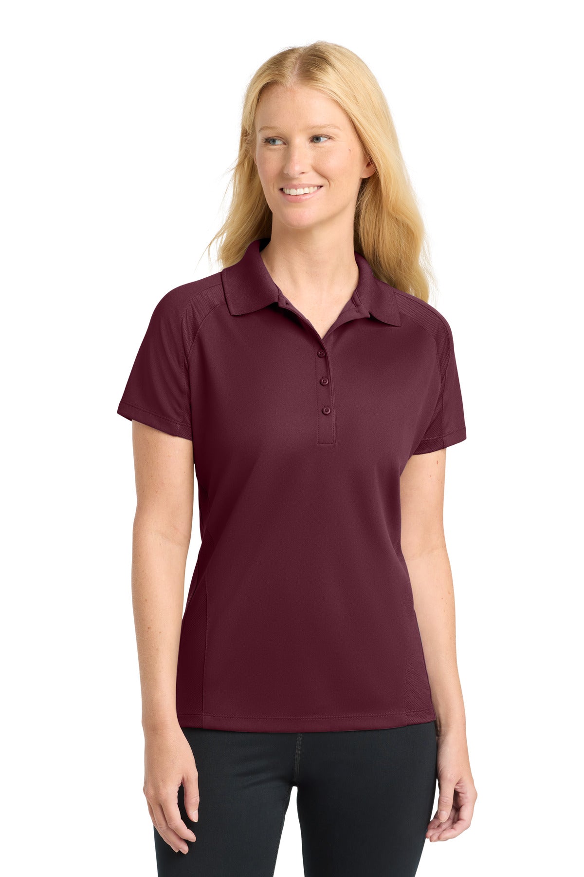 Custom Embroidery or DTF Print - Sport-Tek ® Women's Dri-Mesh ® Pro Polo. L474