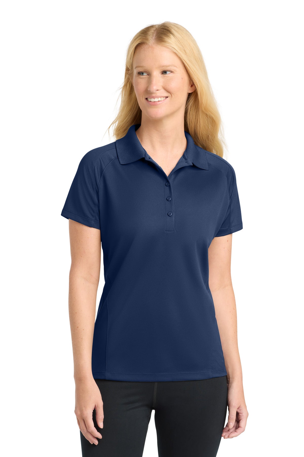 Custom Embroidery or DTF Print - Sport-Tek ® Women's Dri-Mesh ® Pro Polo. L474