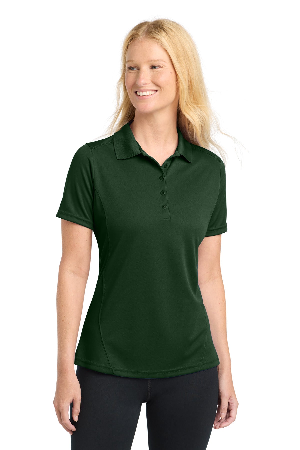 Custom Embroidery or DTF Print - Sport-Tek ® Women's Dry Zone ® Raglan Accent Polo. L475