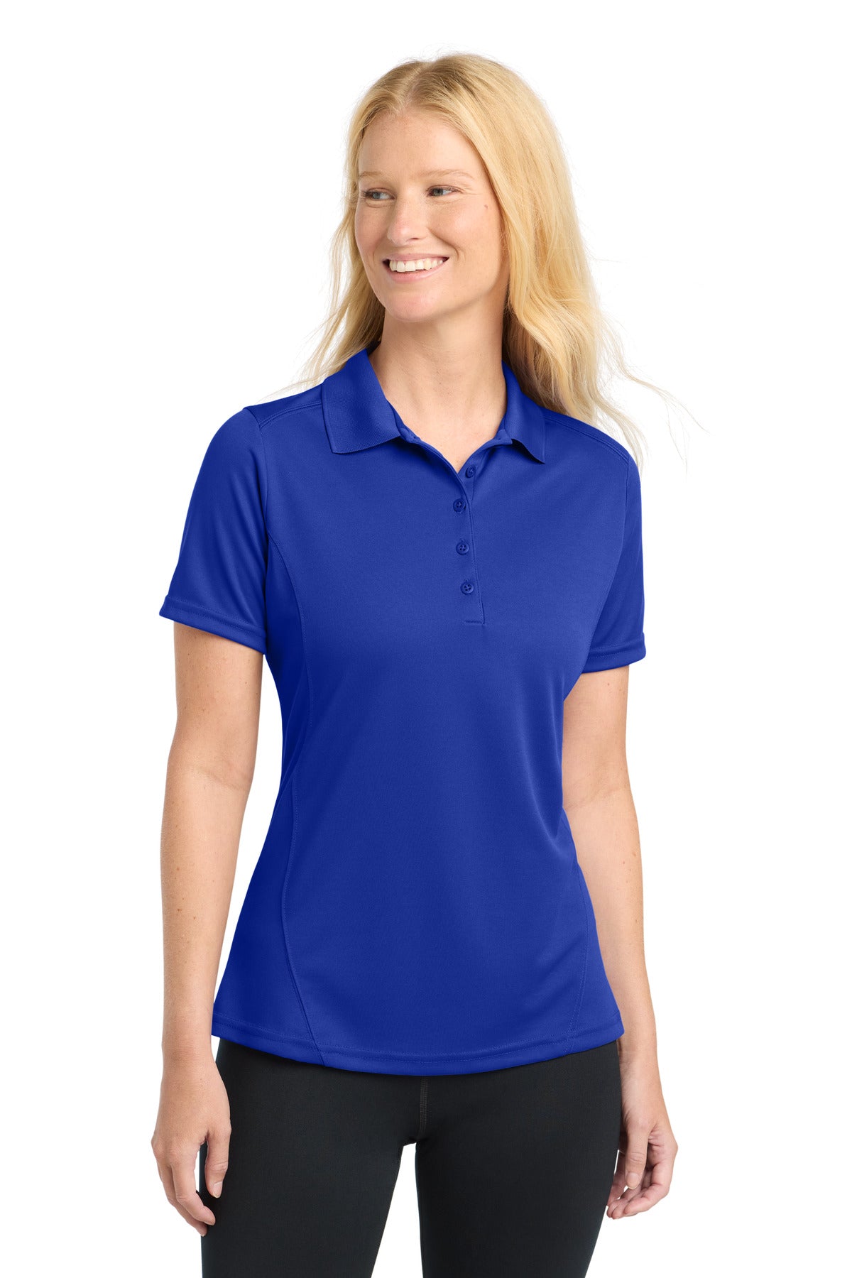 Custom Embroidery or DTF Print - Sport-Tek ® Women's Dry Zone ® Raglan Accent Polo. L475