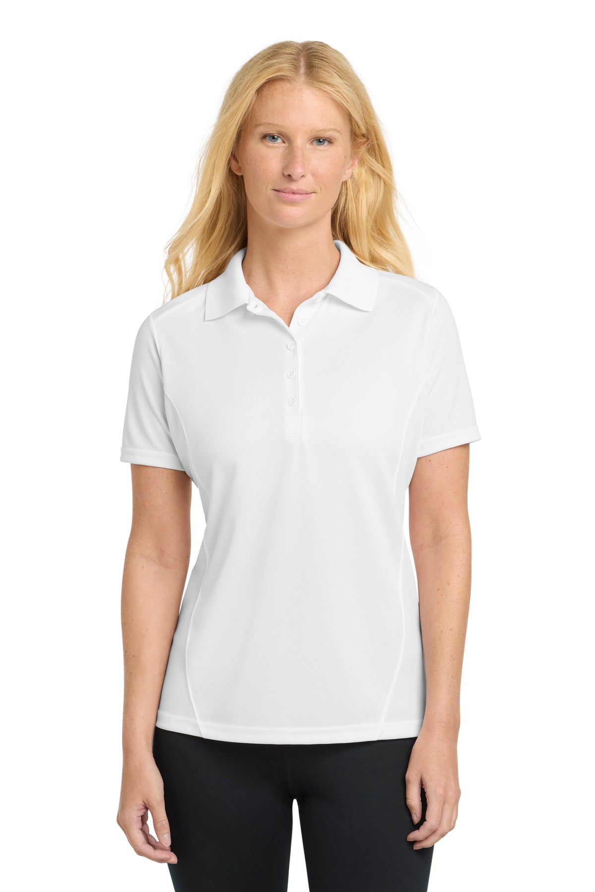Custom Embroidery or DTF Print - Sport-Tek ® Women's Dry Zone ® Raglan Accent Polo. L475