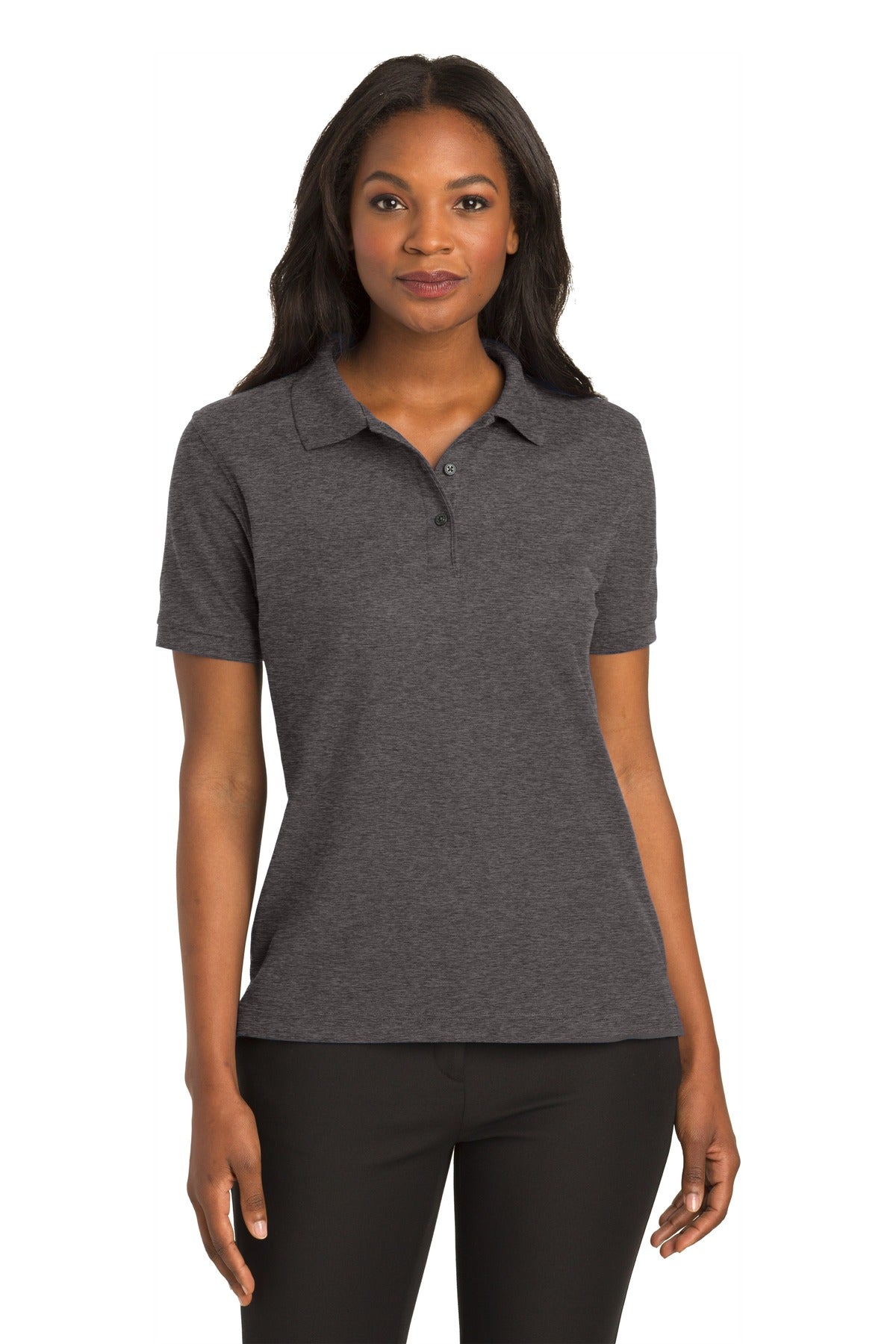 Custom Embroidered - Port Authority® Women's Silk Touch™ Polo. L500