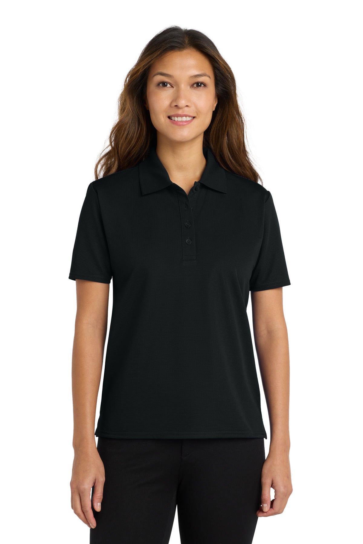 Custom Embroidered - Port Authority© Women's Dry Zone© Ottoman Polo.  L525