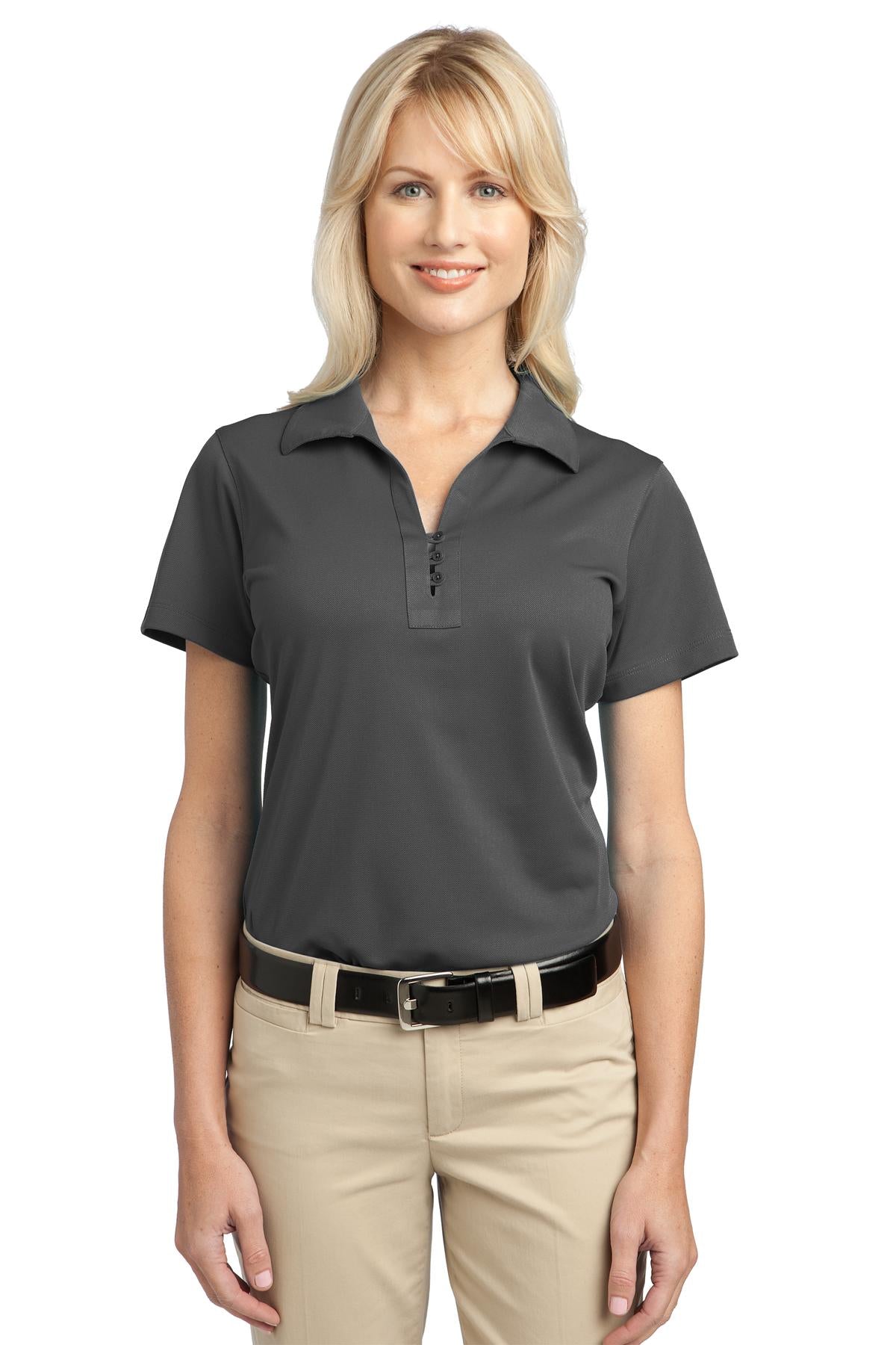 Custom Embroidered - Port Authority© Women's Tech Pique Polo. L527