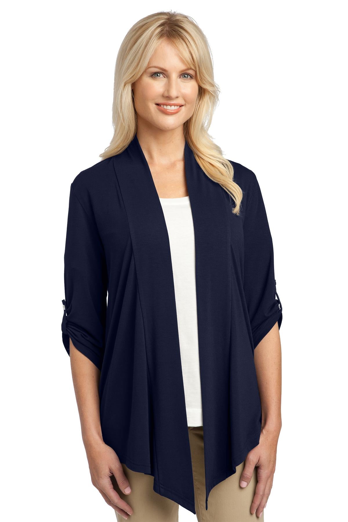 Custom Embroidery or DTF Print - Port Authority ® Women's Concept Shrug. L543