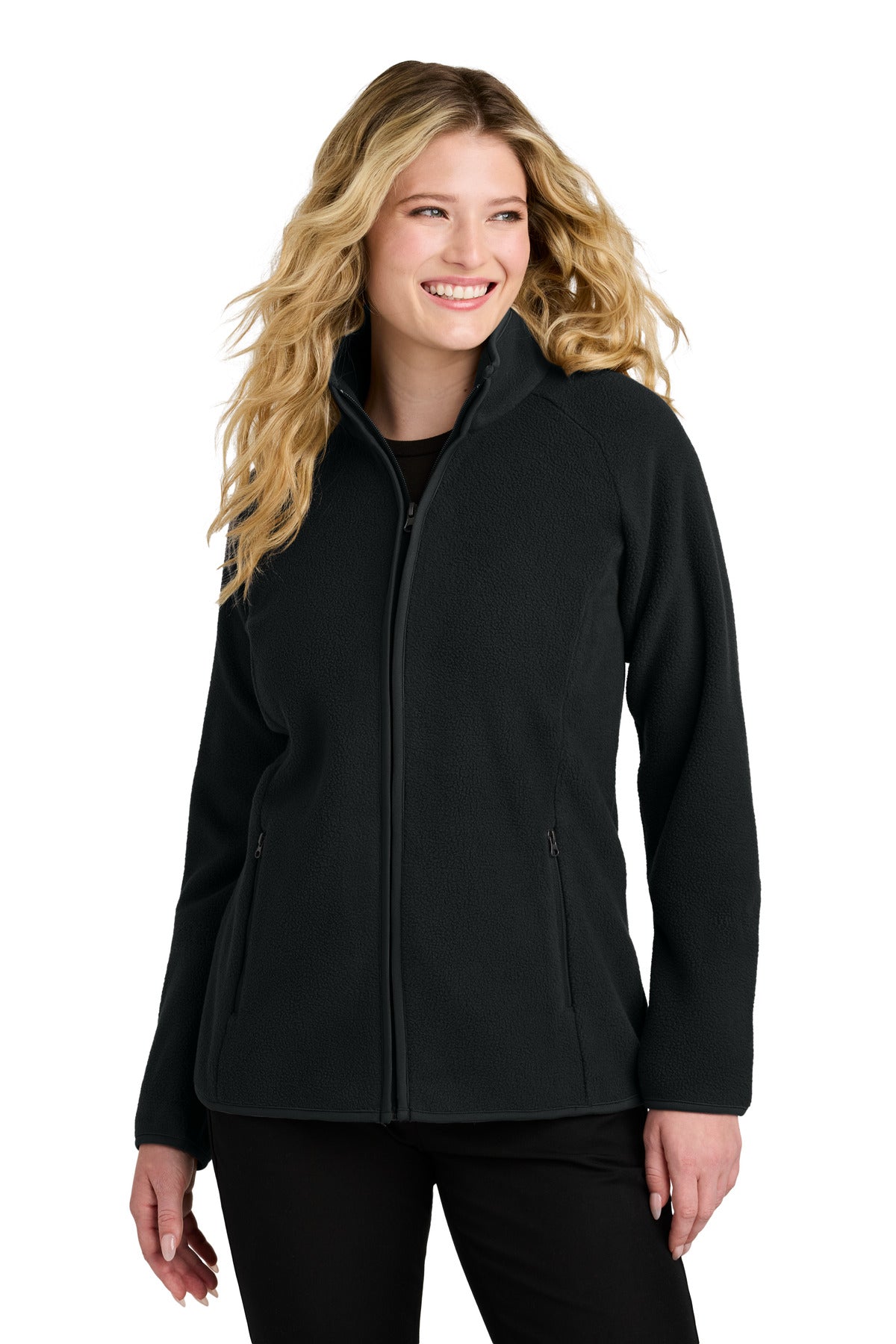 Custom Embroidery or DTF Print - Port Authority ® Women's C-FREE ® Raglan Fleece L700