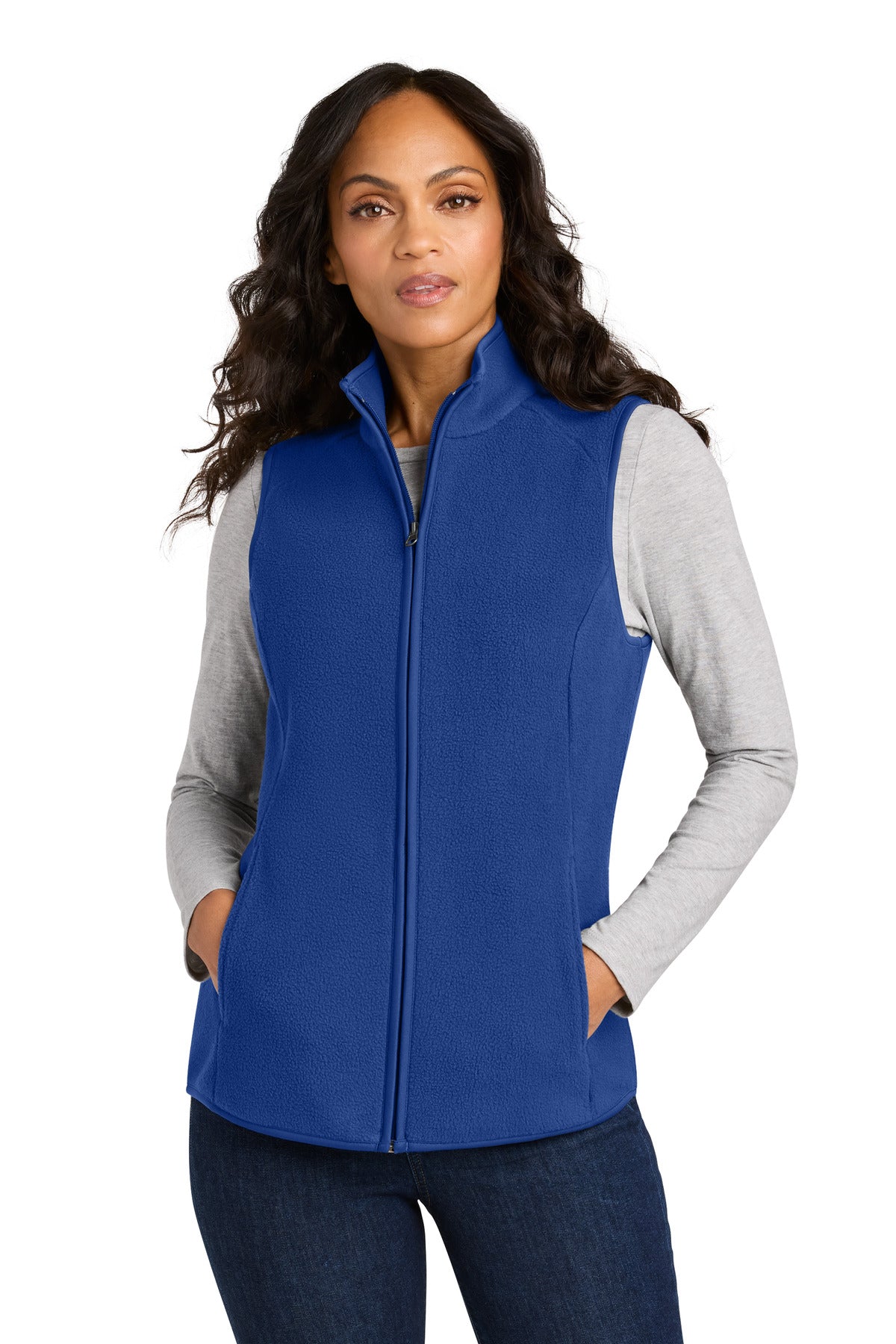 Custom Embroidery or DTF Print - Port Authority ® Women's C-FREE ® Fleece Vest L702
