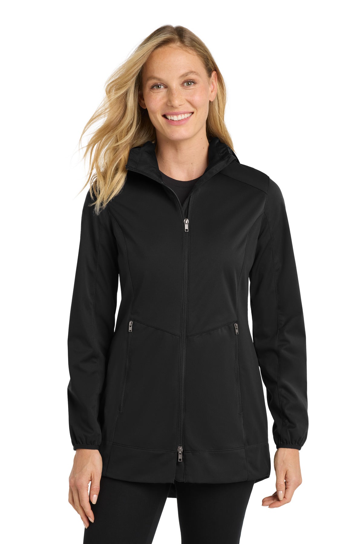 DCMA SP - Port Authority® Women's Active Hooded Soft Shell Jacket. L719