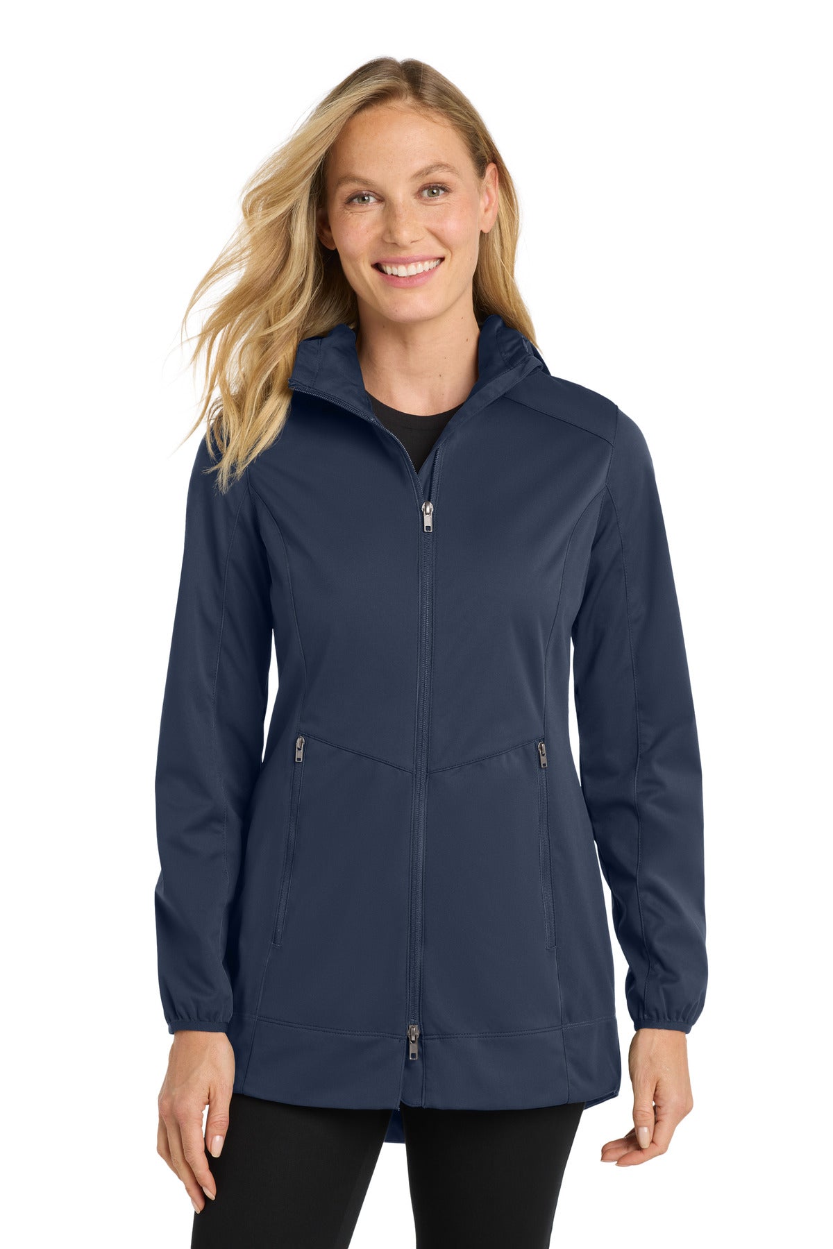 DCMA SP - Port Authority® Women's Active Hooded Soft Shell Jacket. L719