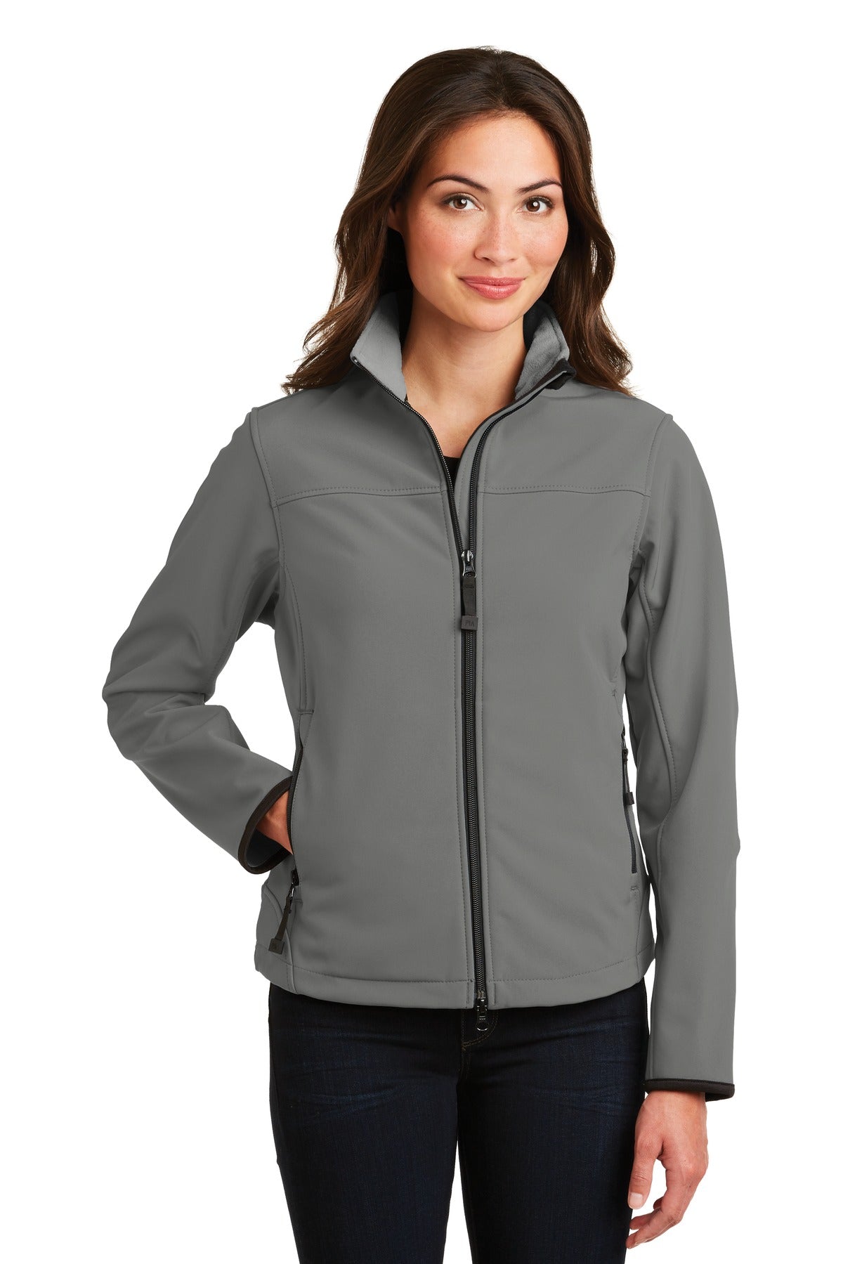 Custom Embroidery or DTF Print - Port Authority ® Women's Glacier ® Soft Shell Jacket. L790