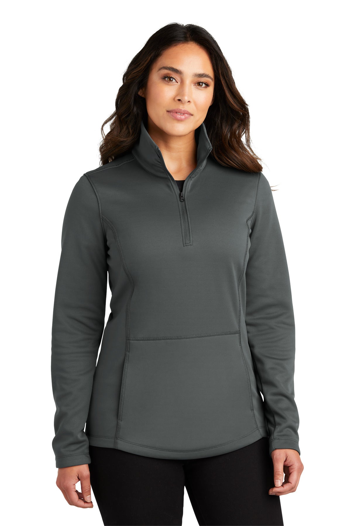 Custom Embroidery or DTF Print - Port Authority ® Women's Smooth Fleece 1/4-Zip L804