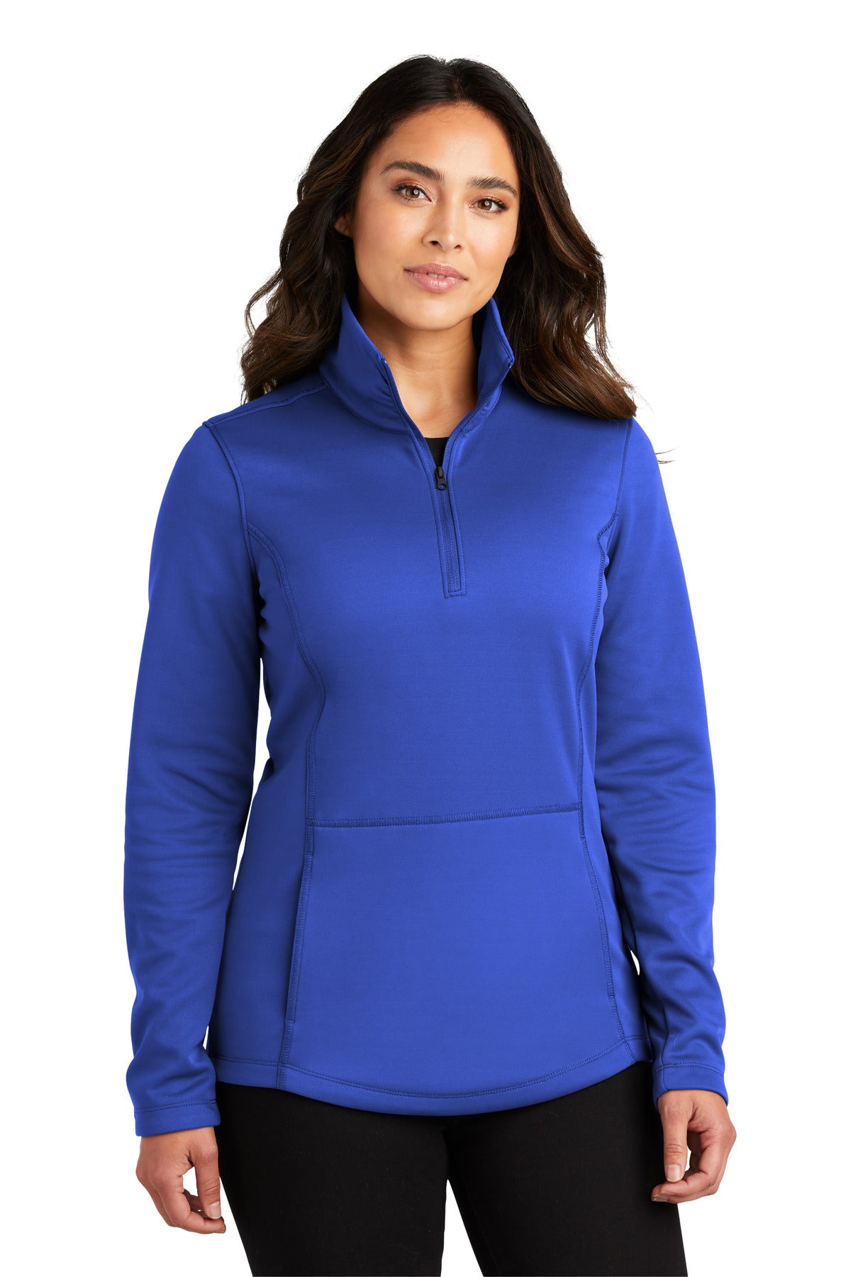 Custom Embroidery or DTF Print - Port Authority ® Women's Smooth Fleece 1/4-Zip L804