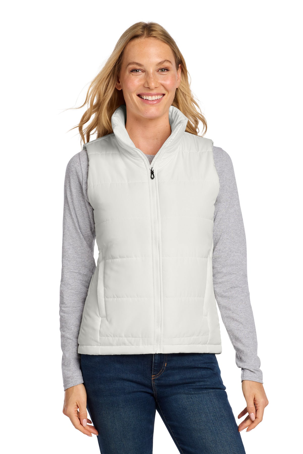 Custom Embroidery or DTF Print - Port Authority ® Women's Puffer Vest L853