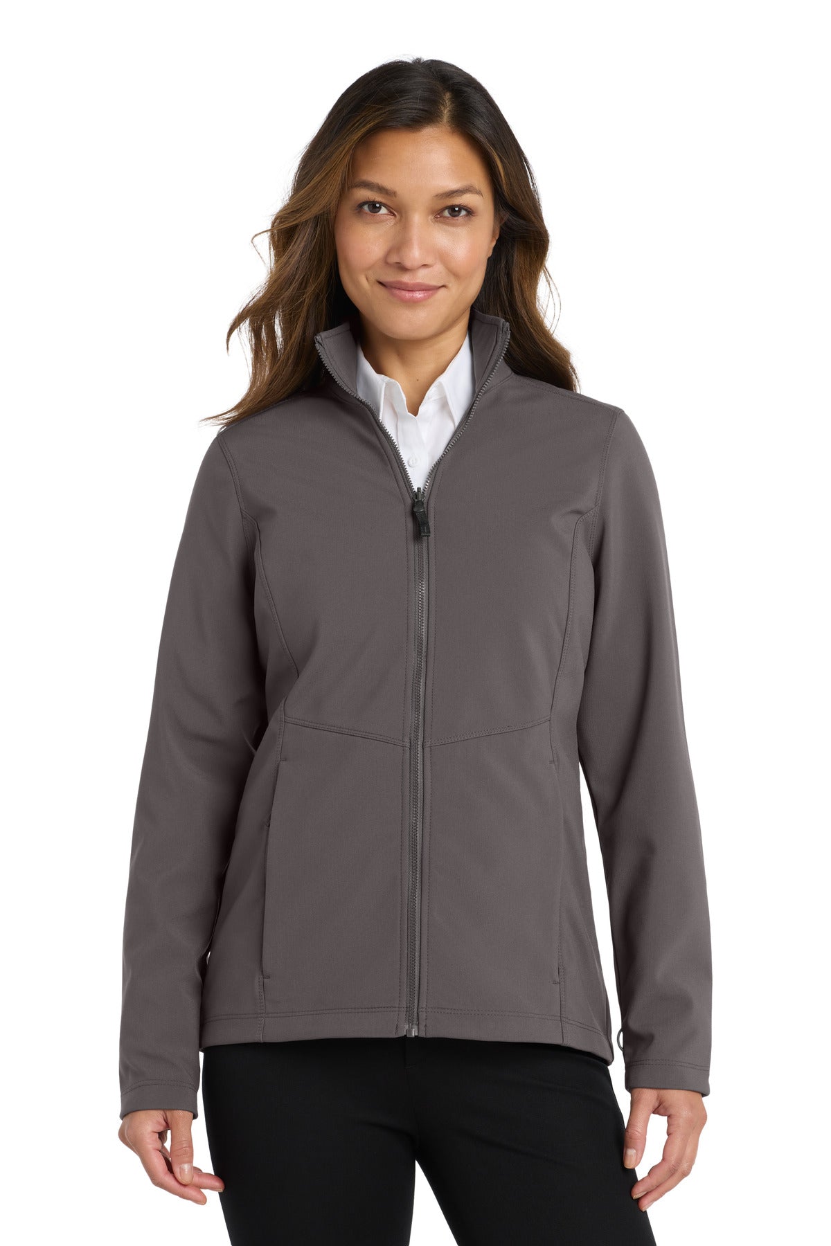 Custom Embroidery or DTF Print - Port Authority ® Women's Collective Soft Shell Jacket. L901