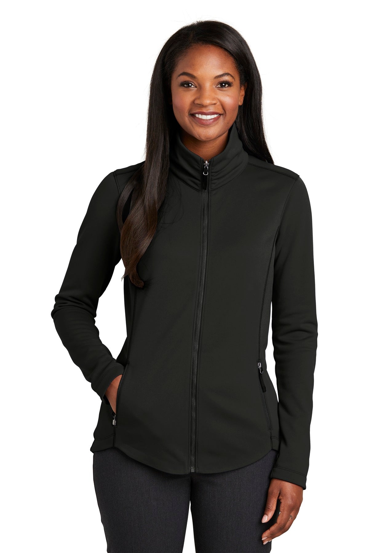 Custom Embroidered - Port Authority ® Women's Collective Smooth Fleece Jacket. L904