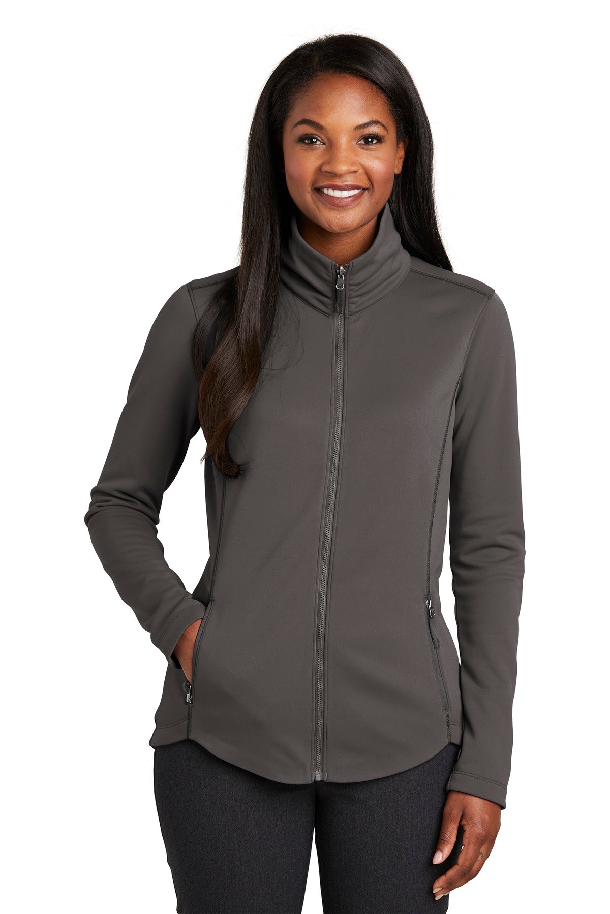 Custom Embroidered - Port Authority ® Women's Collective Smooth Fleece Jacket. L904