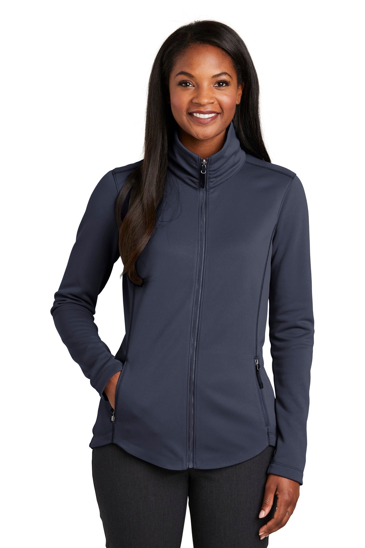 Custom Embroidered - Port Authority ® Women's Collective Smooth Fleece Jacket. L904