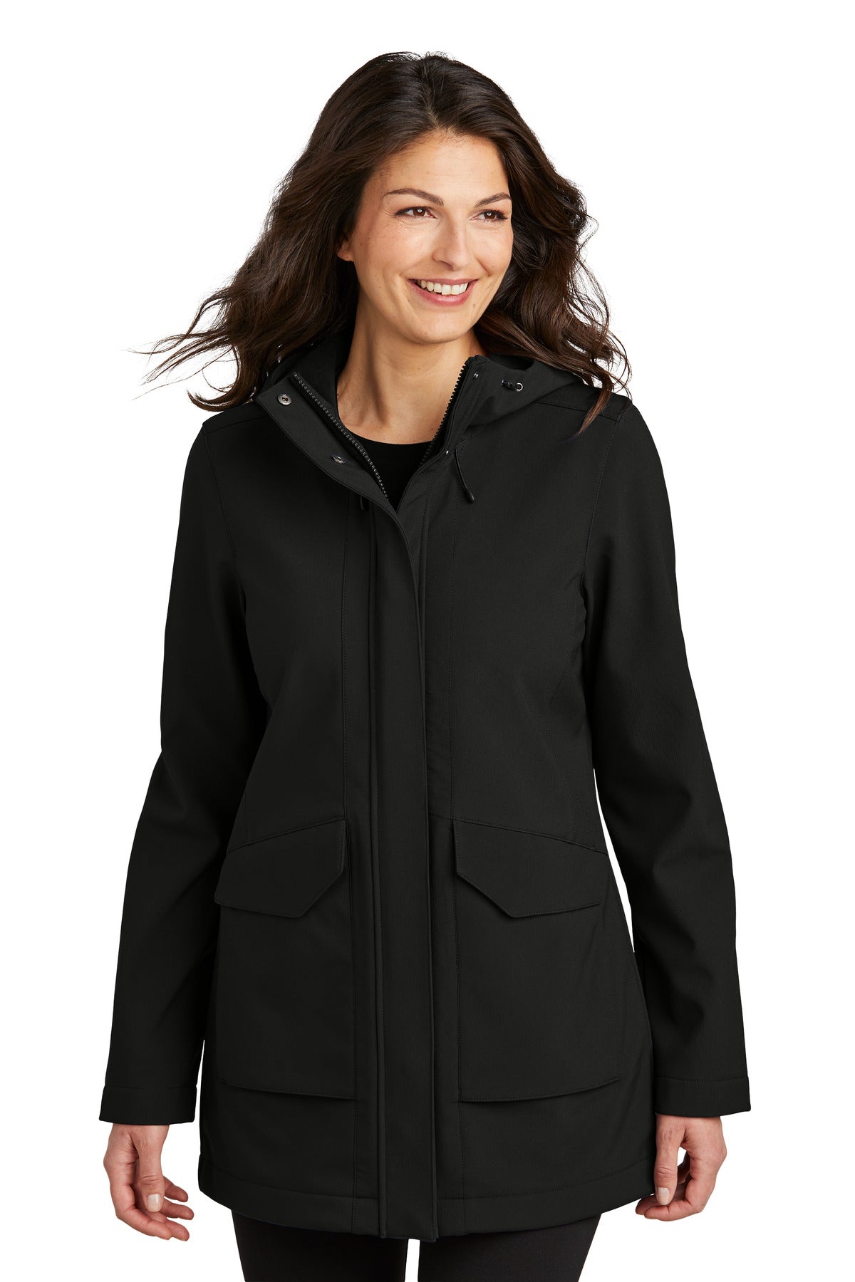 Custom Embroidery or DTF Print - Port Authority ® Women's Collective Outer Soft Shell Parka L919